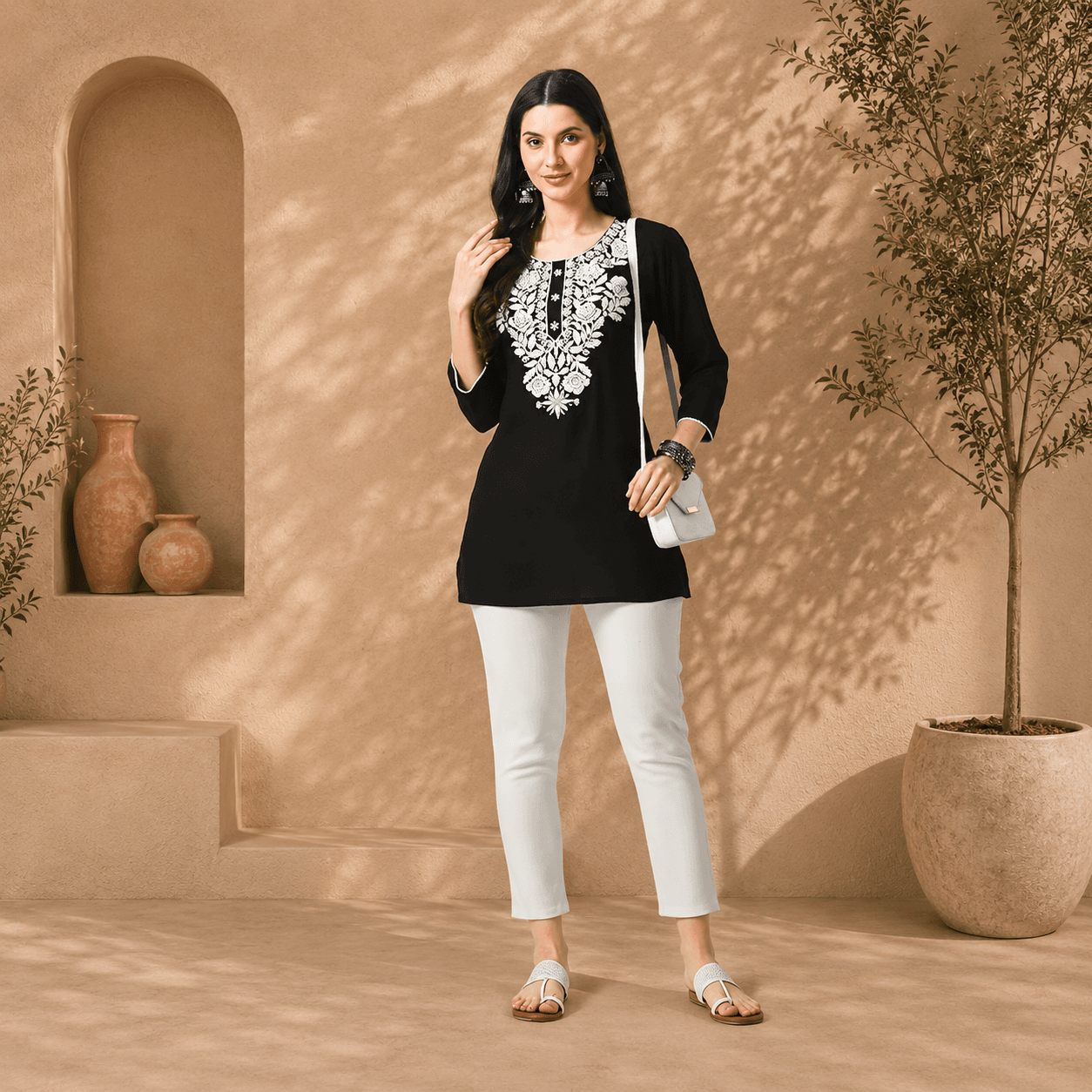 kurti for women short chikankari kurtis for girls, lakhnawi tunic top kurta design for ladies, woman ethnic kurthis & shirt with sleeve kurti for women short chikankari kurtis for girls, lakhnawi tunic top kurta design for ladies, woman ethnic kurthis & shirt with sleeve